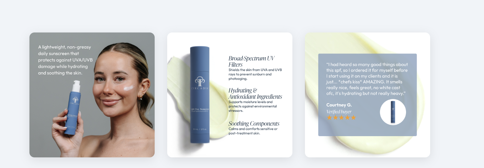 Circadia Light Day Sunscreen